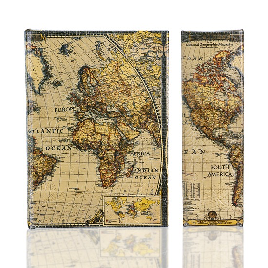 Map Safe Book Box