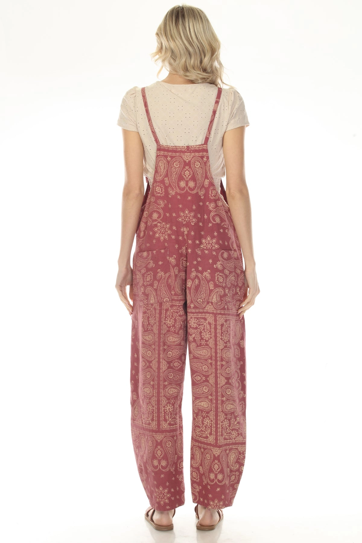 100% Cotton Bandana Overalls