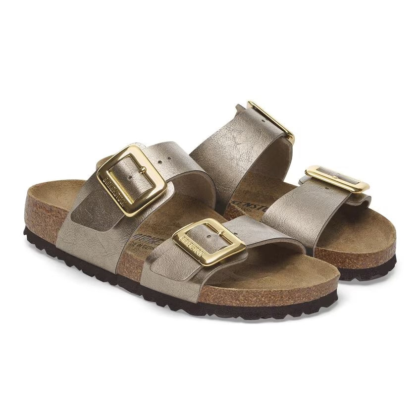 Sydney Luxe Buckle Birko-Flor Sandal