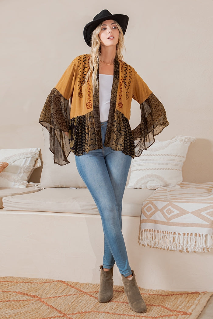 Western Kimono Shrug