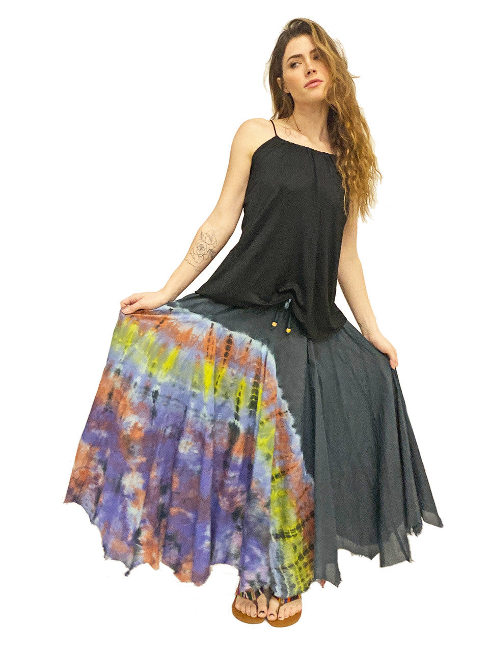 Tye Dye Spinner Skirt