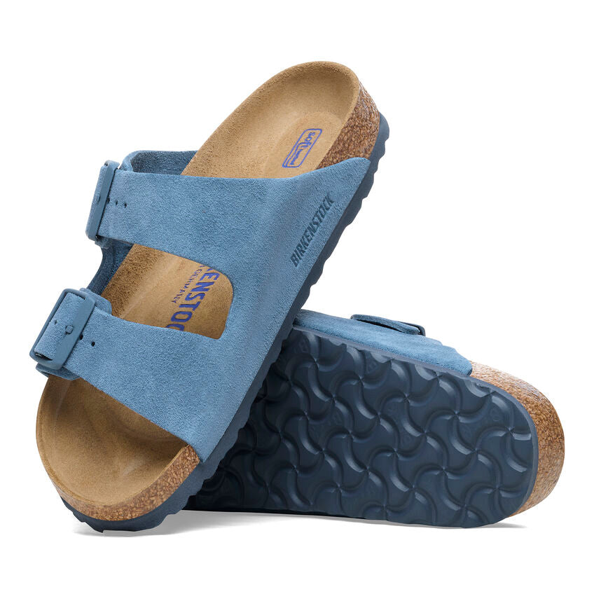Arizona Suede Soft Footbed Sandal