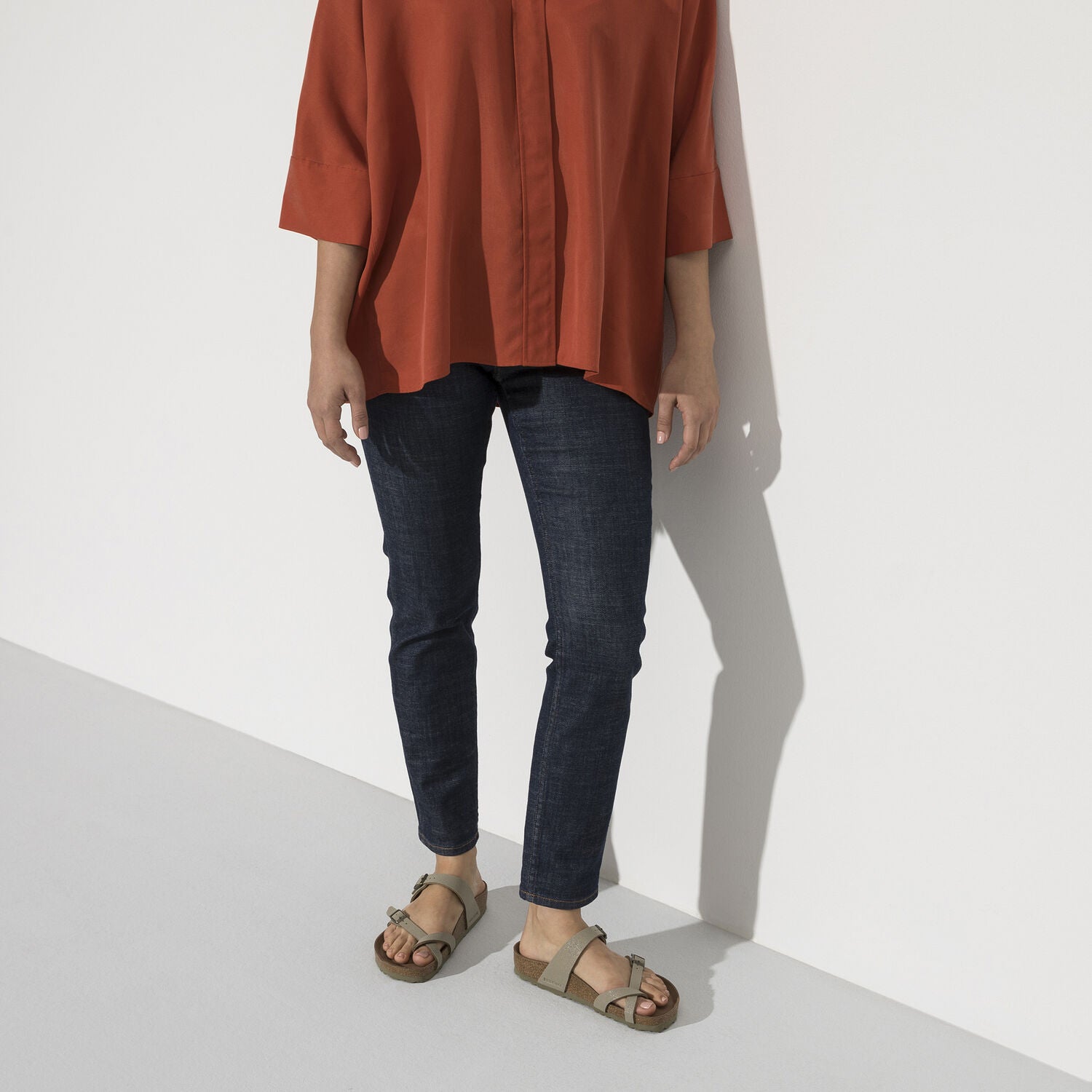 Mayari Sandal-Vegan Faded Khaki