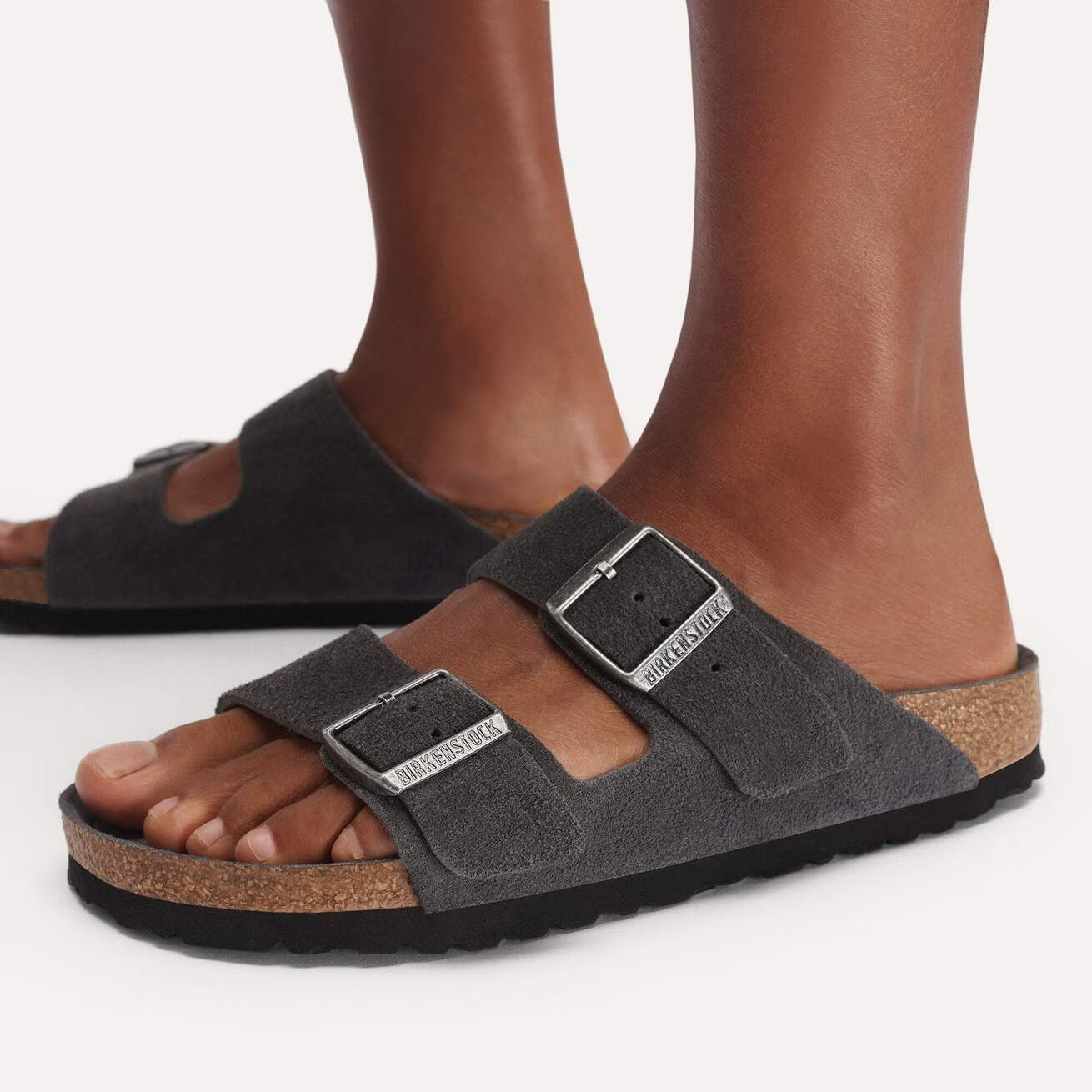 Arizona Suede Soft Footbed Sandal