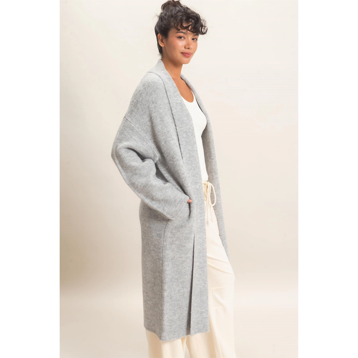 Open Duster Cardigan