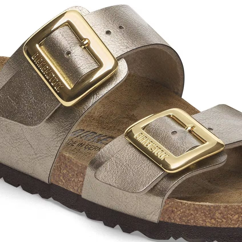 Sydney Luxe Buckle Birko-Flor Sandal