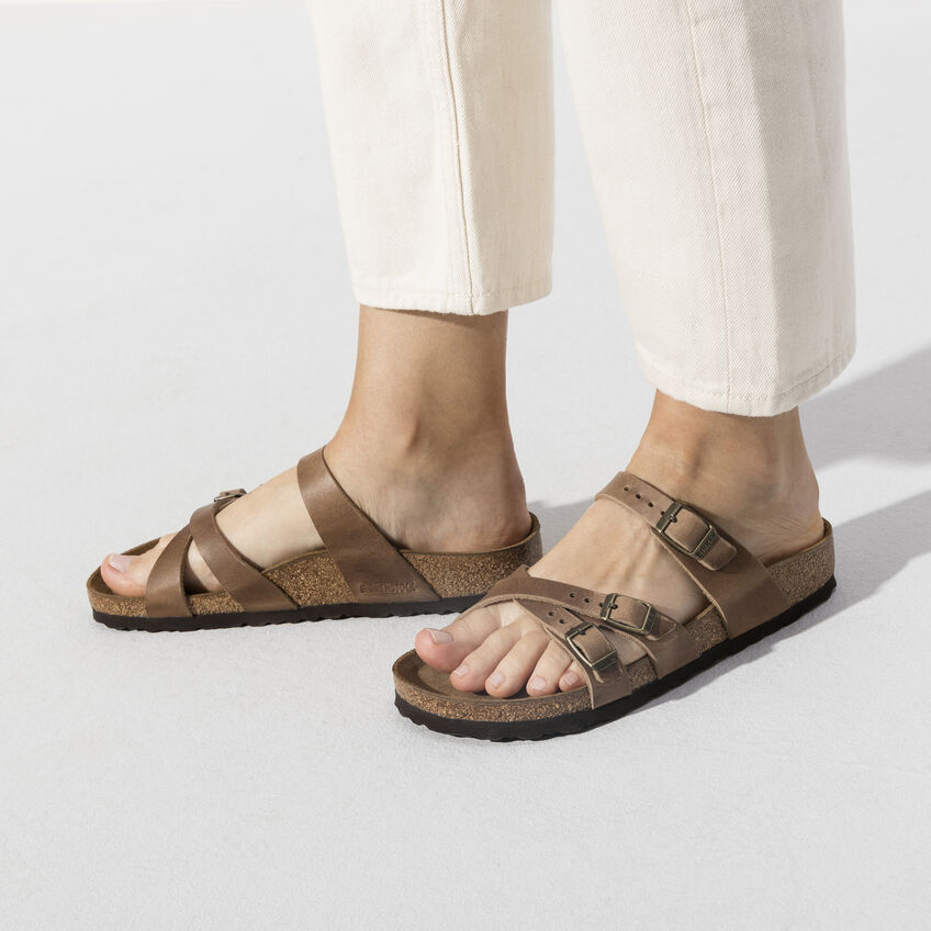 Franca Oiled Leather Sandal