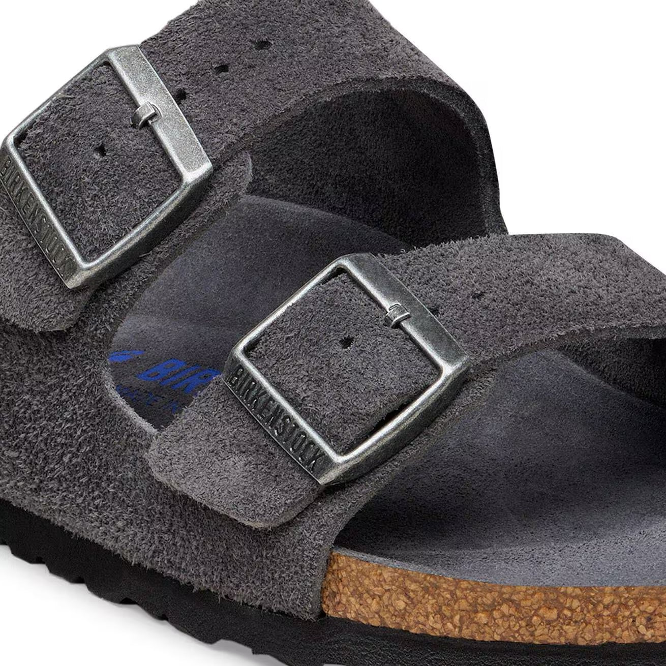 Arizona Suede Soft Footbed Sandal