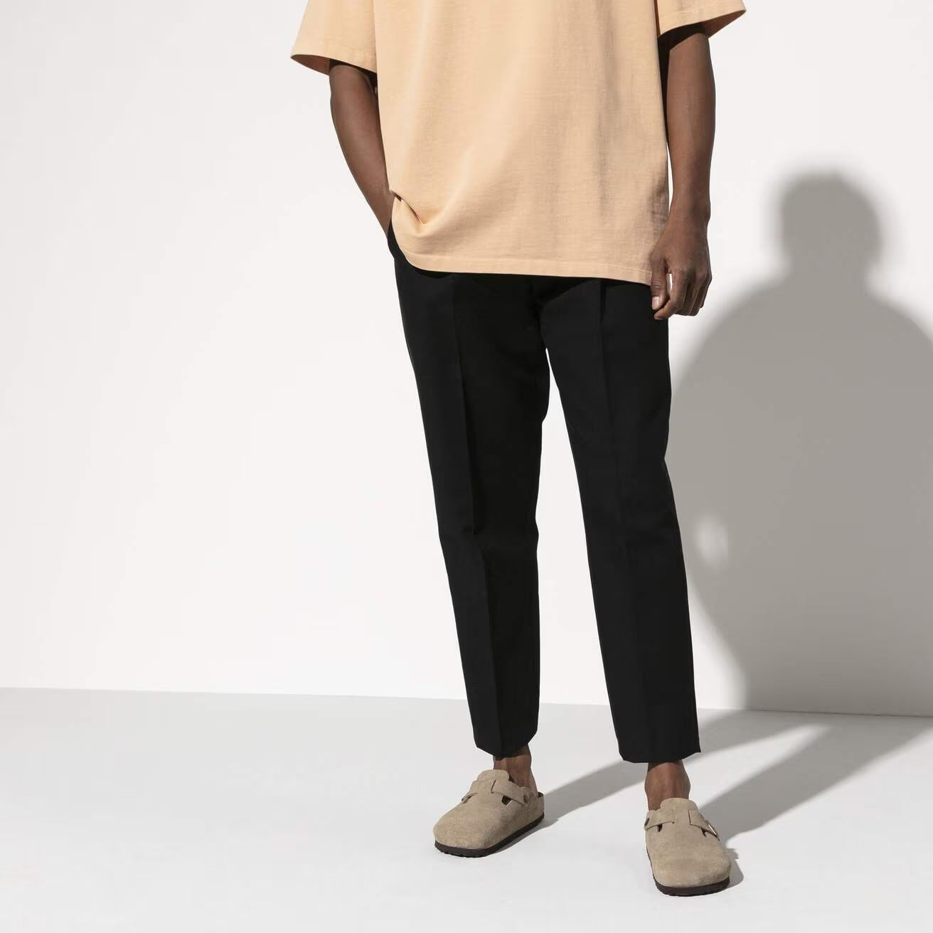 Boston Suede Soft Footbed Clog