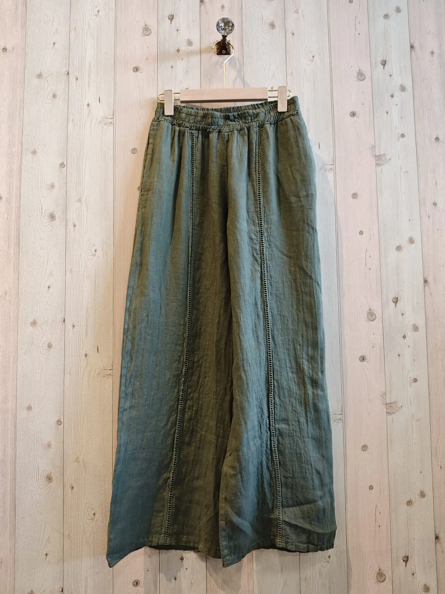 Linen Wide Leg Pants