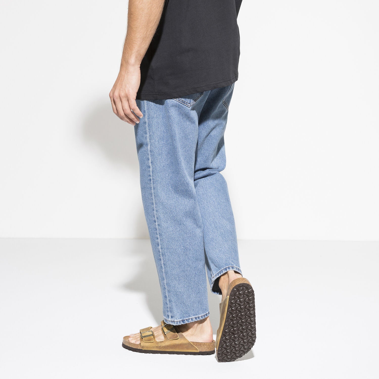 Arizona Oiled Leather Soft Footbed Sandal