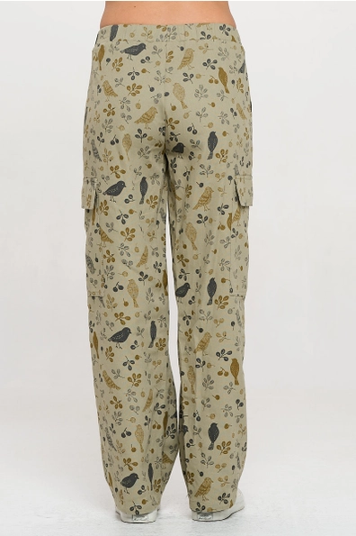 Bird Floral Pants