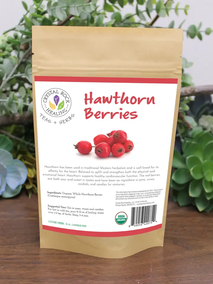 Hawthorn Berries Loose Herb Organic 2 oz