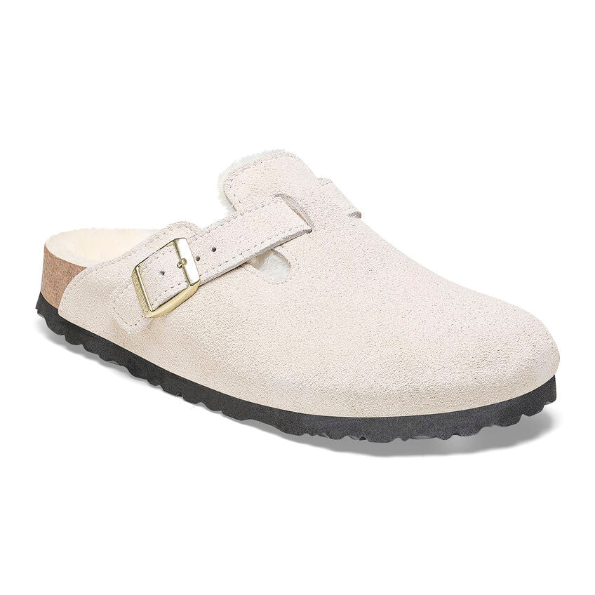 Boston Suede Shearing Clog