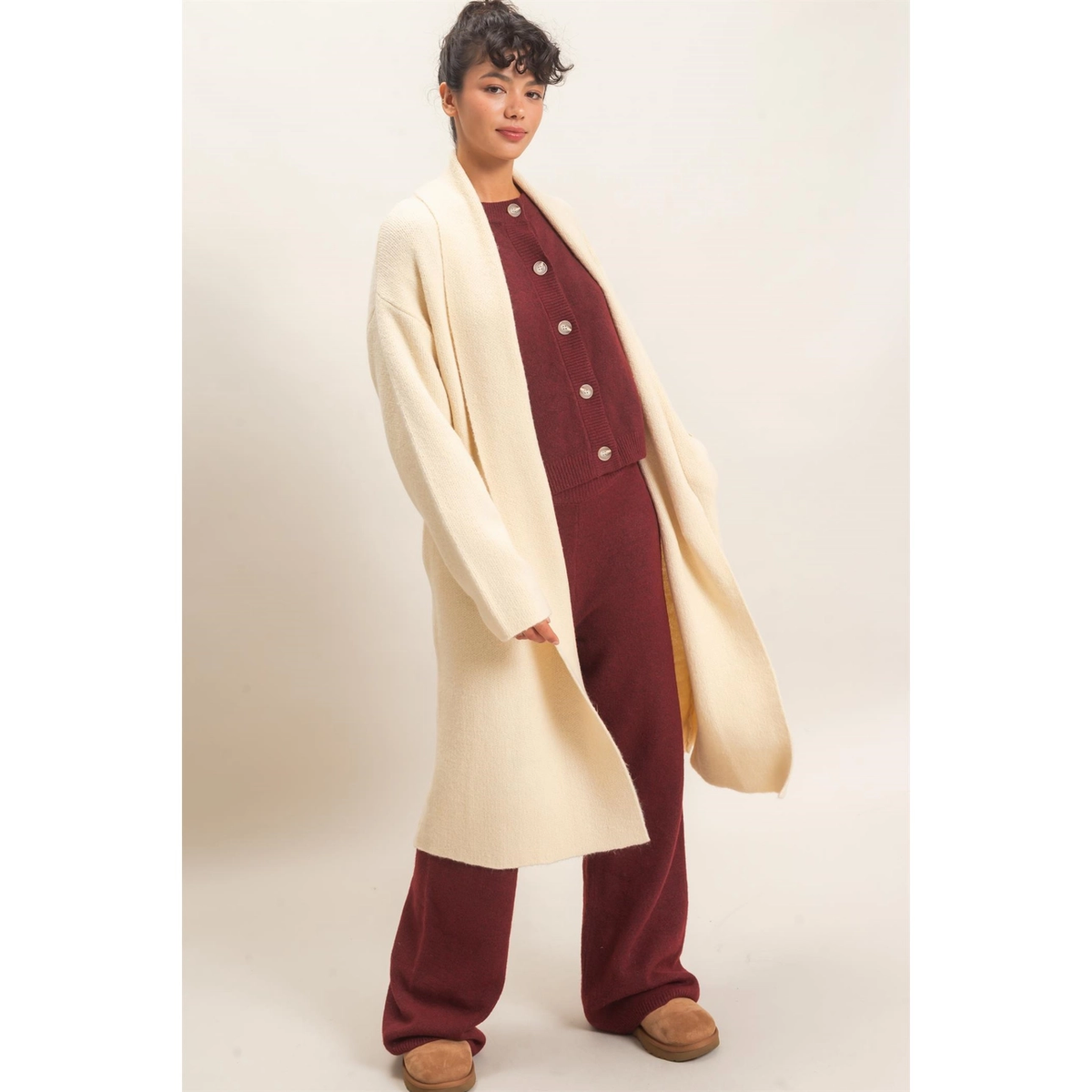 Open Duster Cardigan