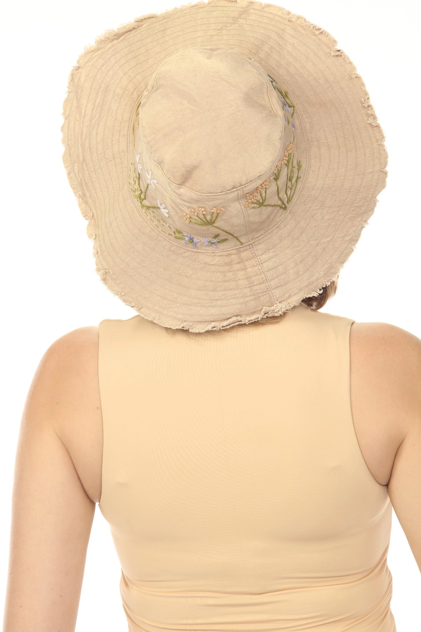 Garden Embrodiered Boonie Hat
