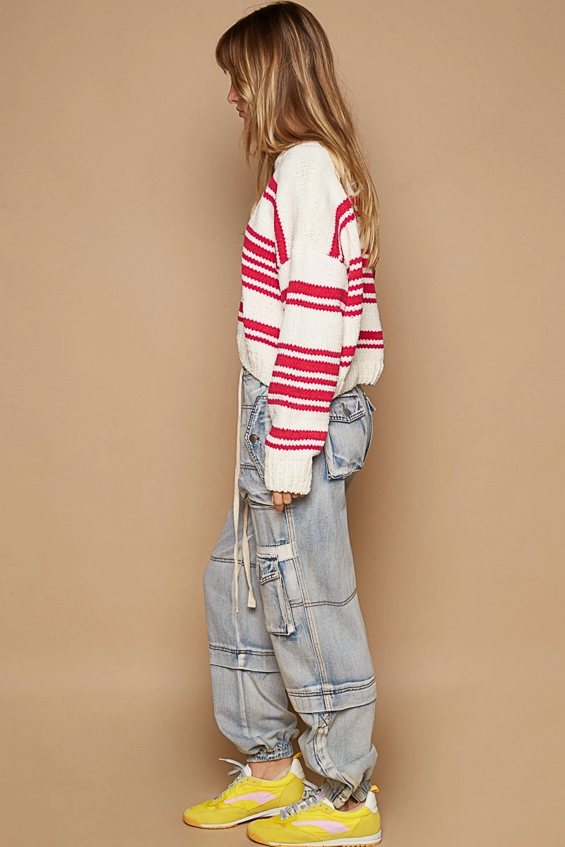 Multi Cargo Pocket Drawstring