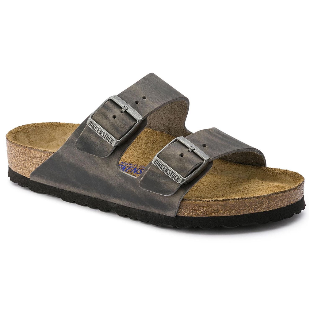 Arizona Oiled Leather Soft Footbed Sandal
