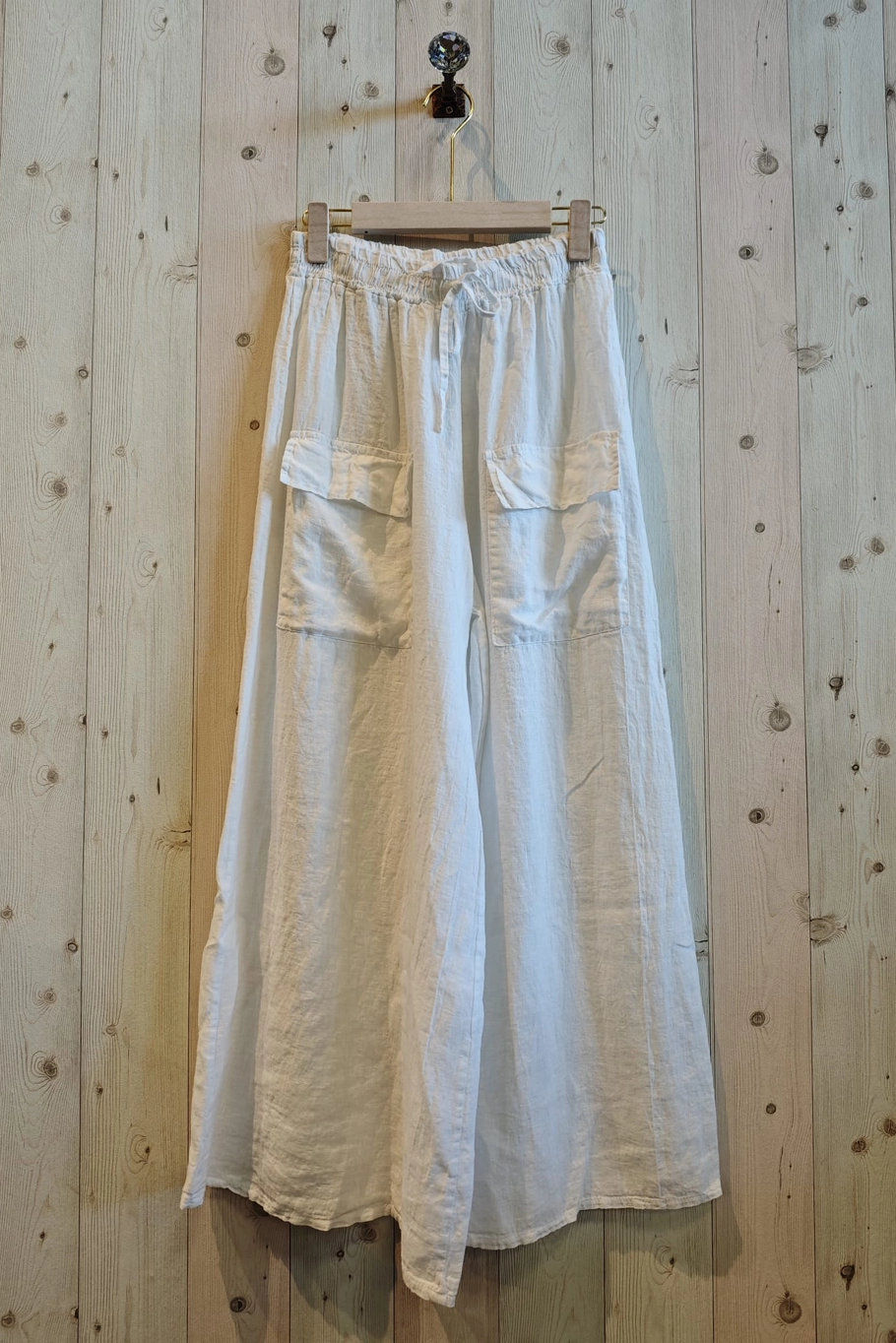 Linen Tiered Skirt