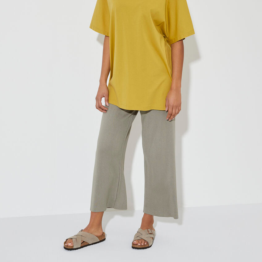 Lugano Suede Soft Footbed Sandal