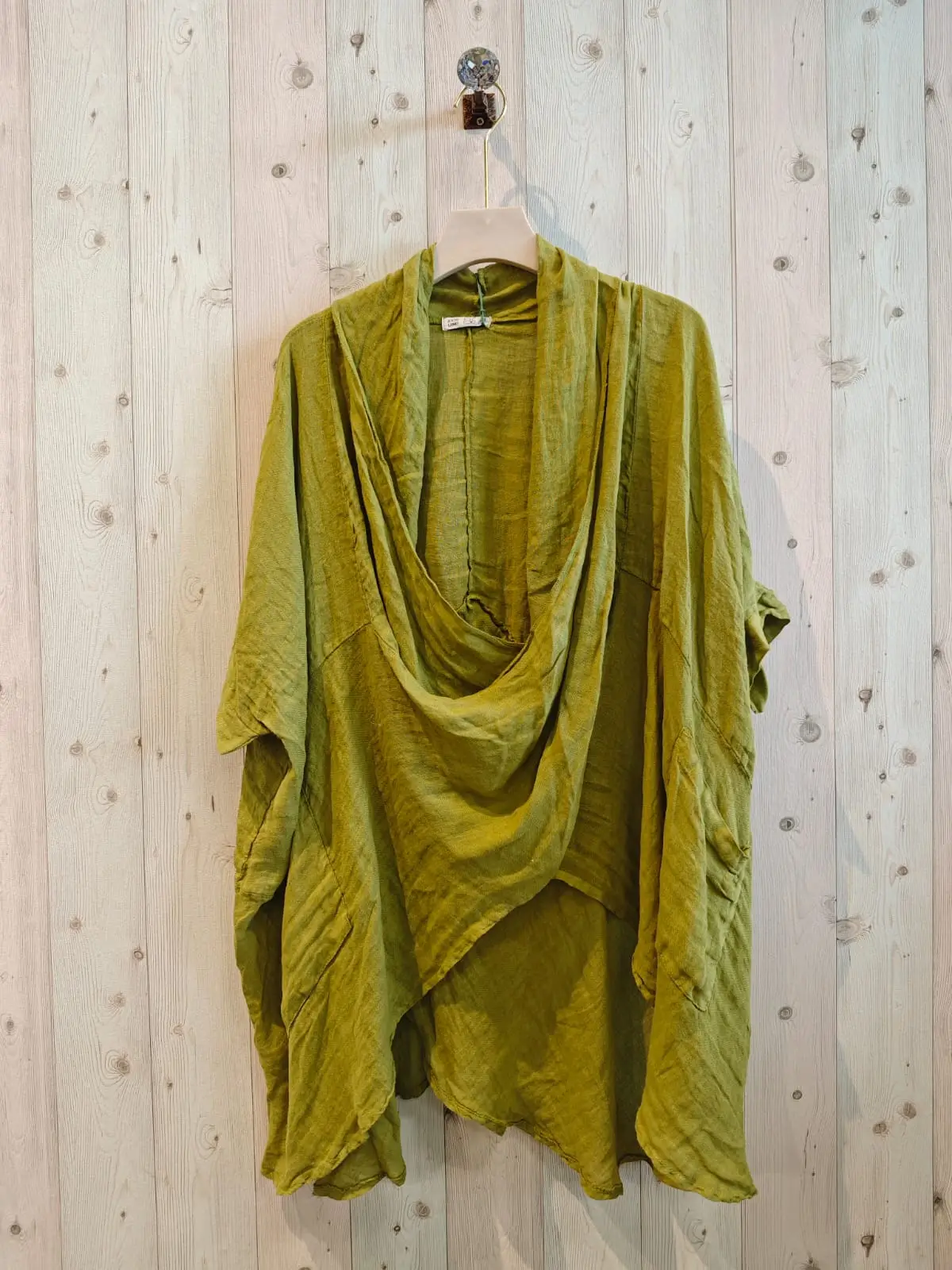 100% Linen Oversized Blouse