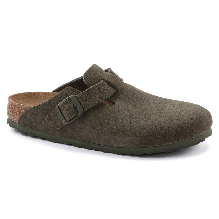 Boston Suede Clog