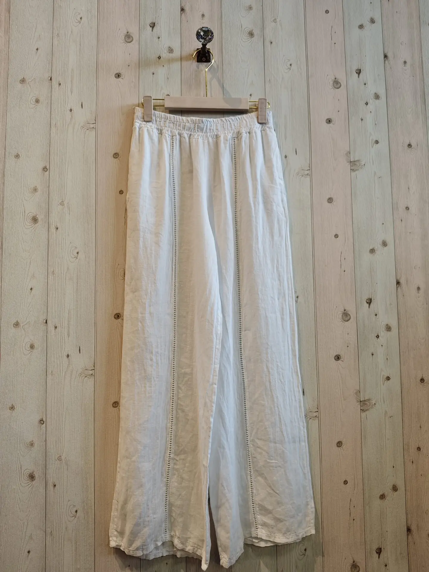 Linen Wide Leg Pants