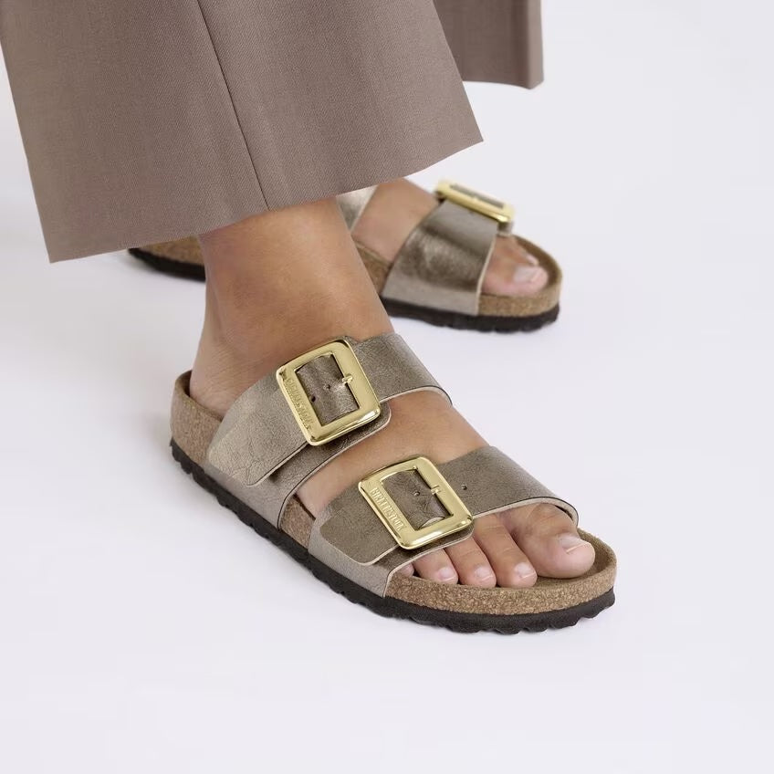 Sydney Luxe Buckle Birko-Flor Sandal