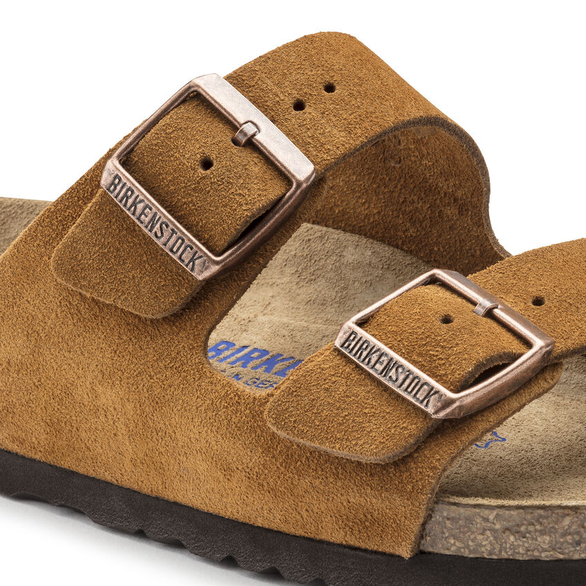 Arizona Suede Soft Footbed Sandal