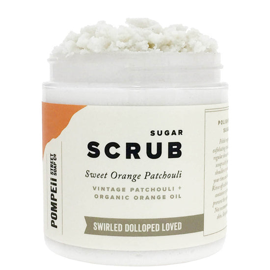 Sugar Scrub Sweet Orange Patchouli 10 oz.