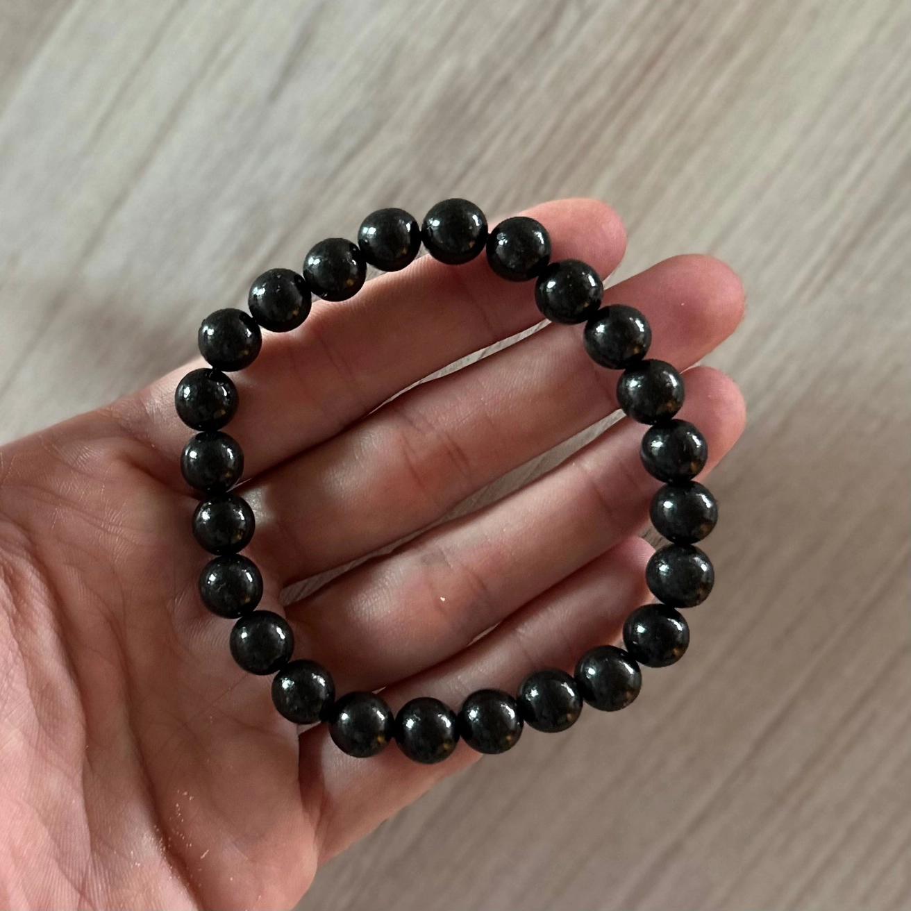 8mm Shungite Stretch Bracelet