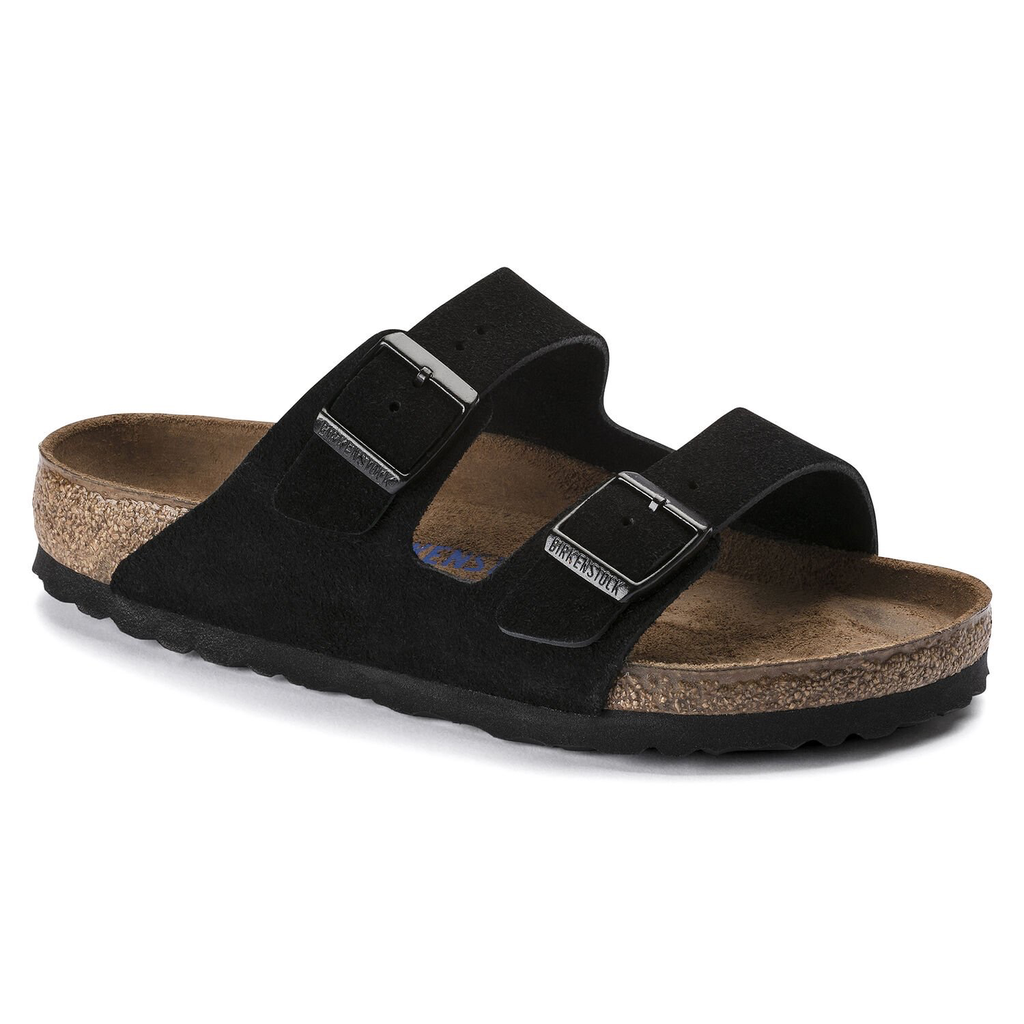 Arizona Suede Soft Footbed Sandal