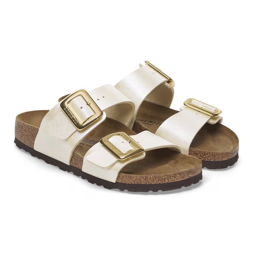 Sydney Luxe Buckle Birko-Flor Sandal