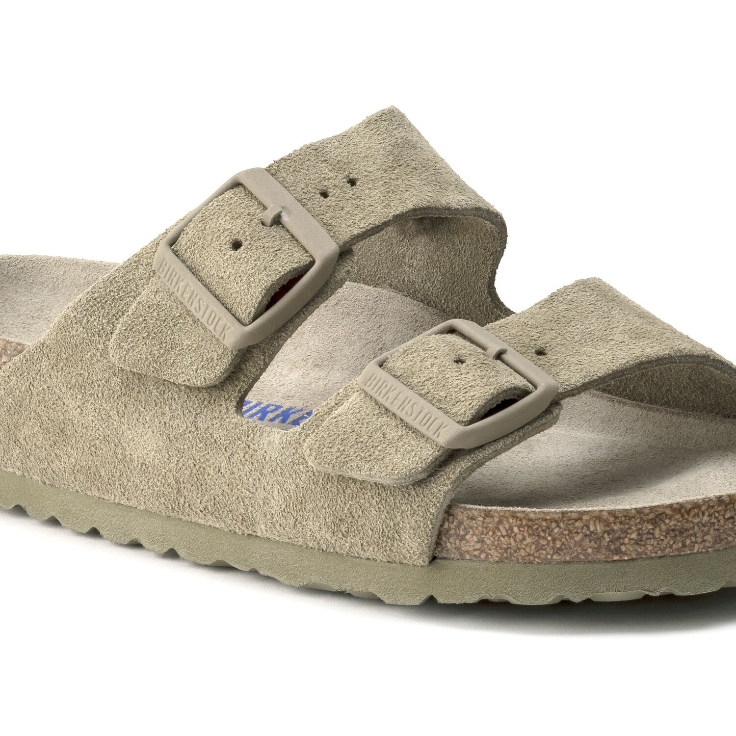 Arizona Suede Soft Footbed Sandal