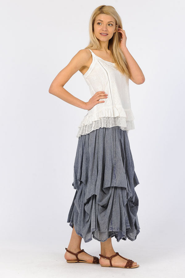 Bubble Long Skirt