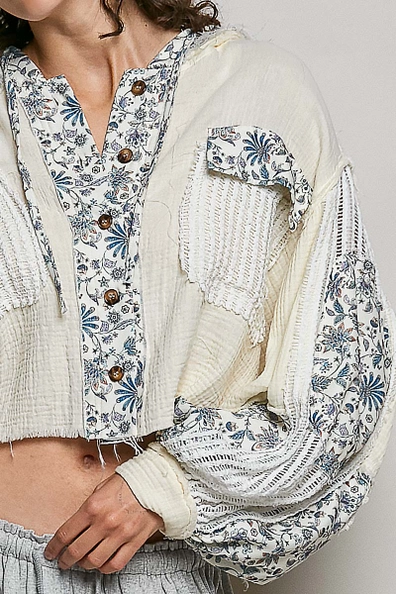 100% Cotton Placket Jacket