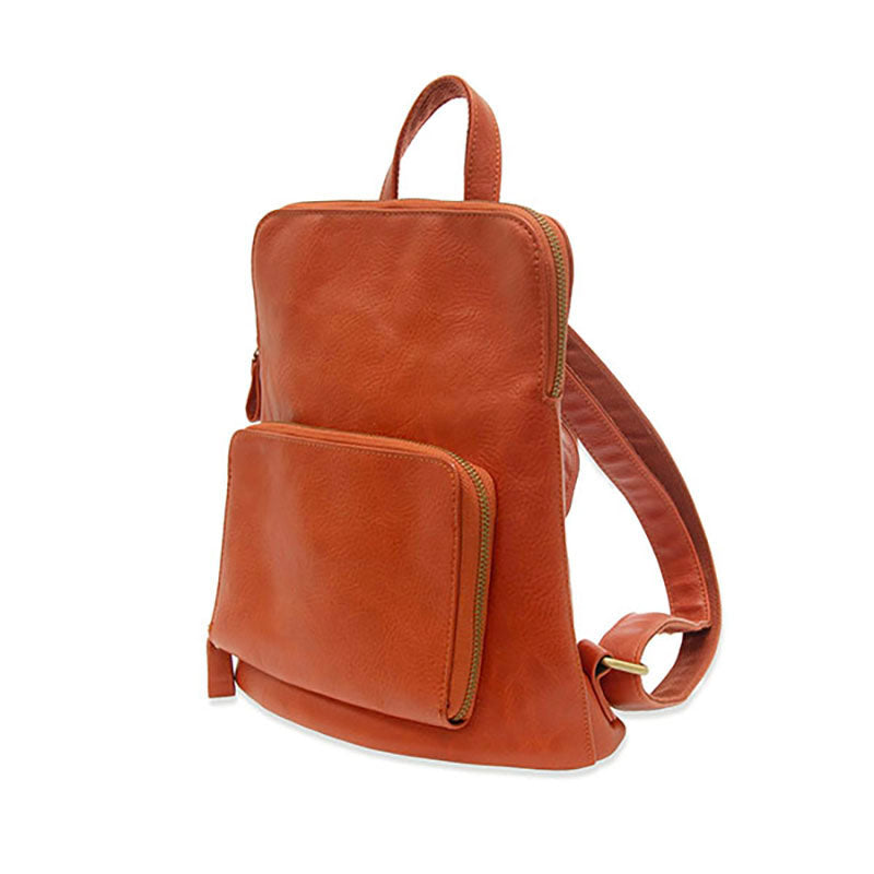 Julia Mini Backpack-Terracotta