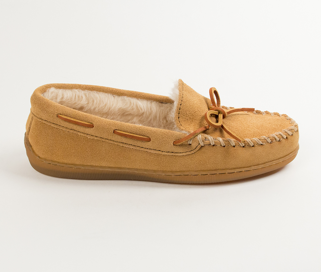 Women's Pile Lined Hardsole Slipper
