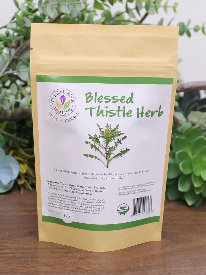 Blessed Thistle Loose Organic Herb 1 oz