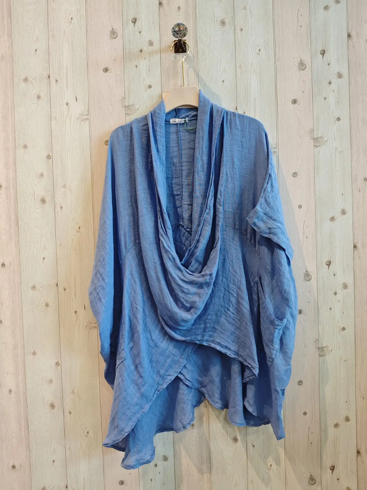 100% Linen Oversized Blouse