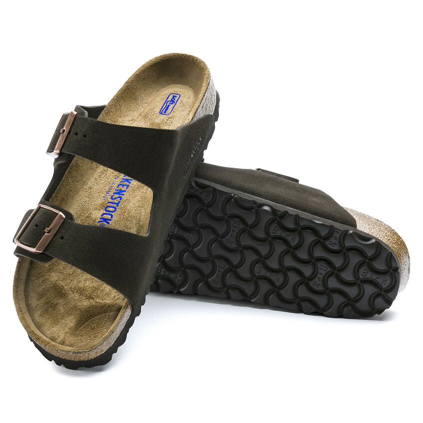 Arizona Suede Soft Footbed Sandal