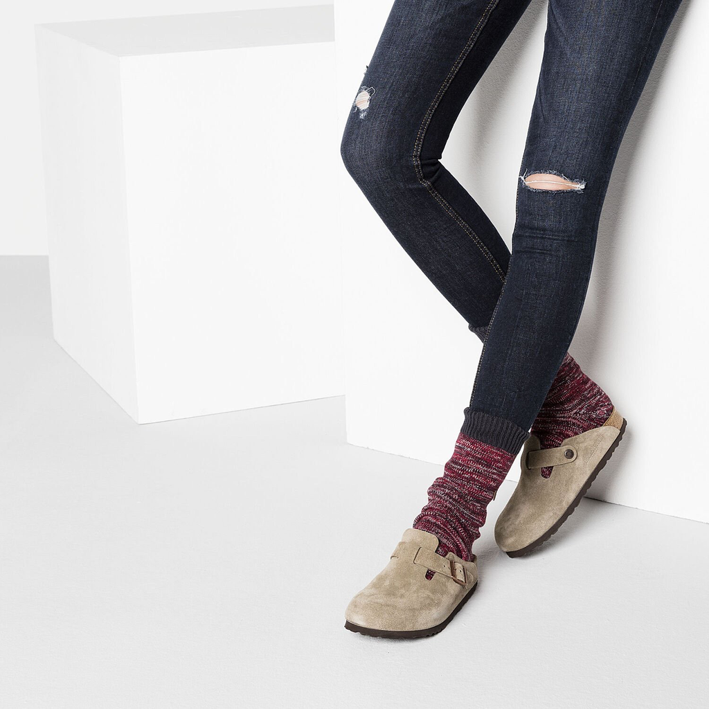 Boston Clog Suede Soft Footbed