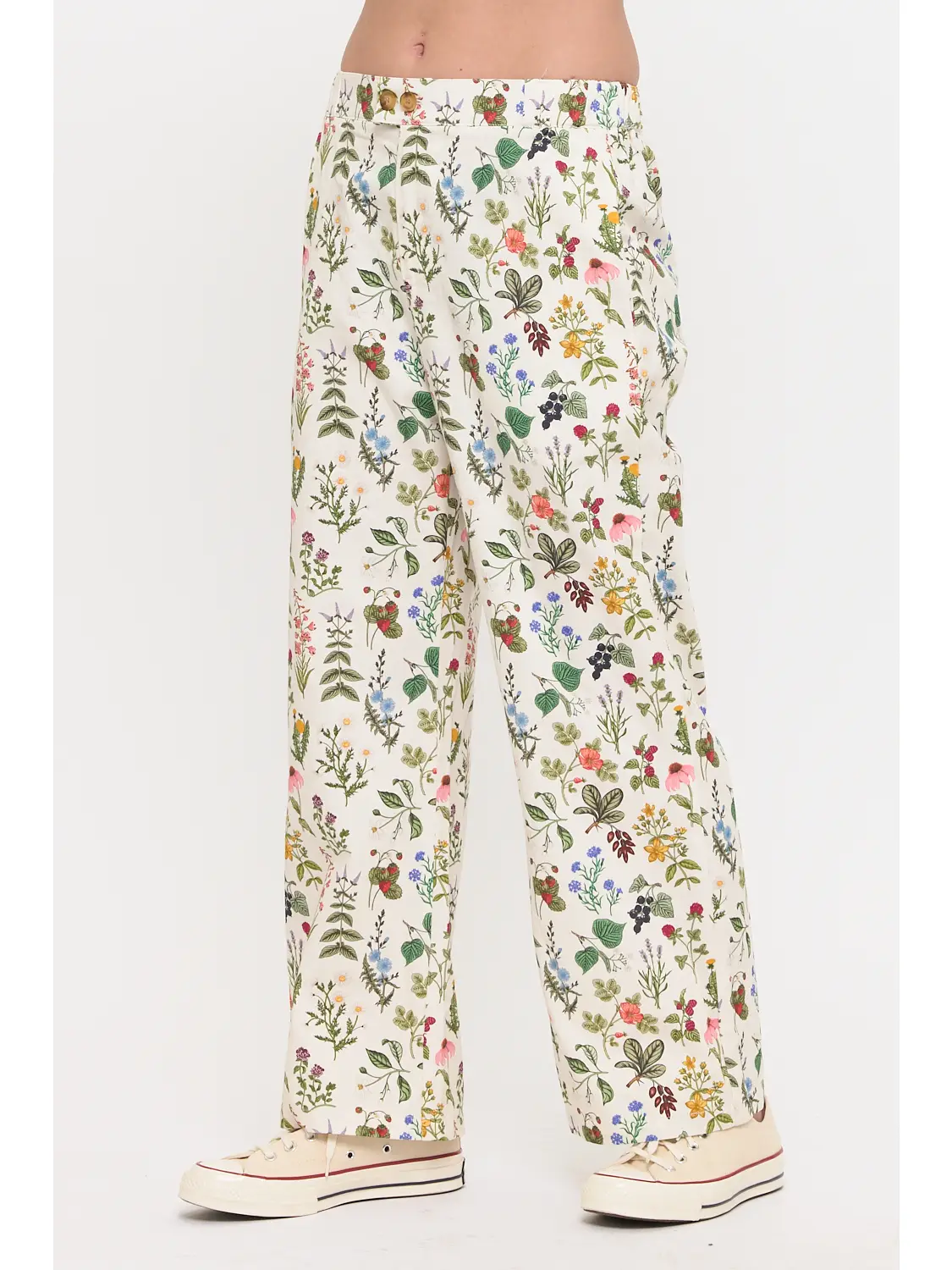 Garden Floral Print Pant