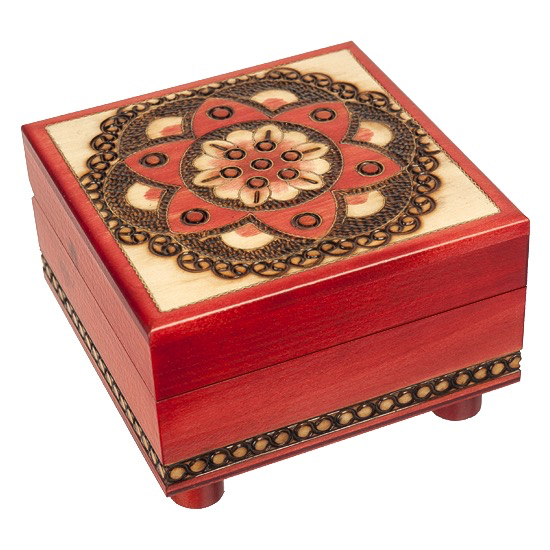 Chakra Secret Wood Box