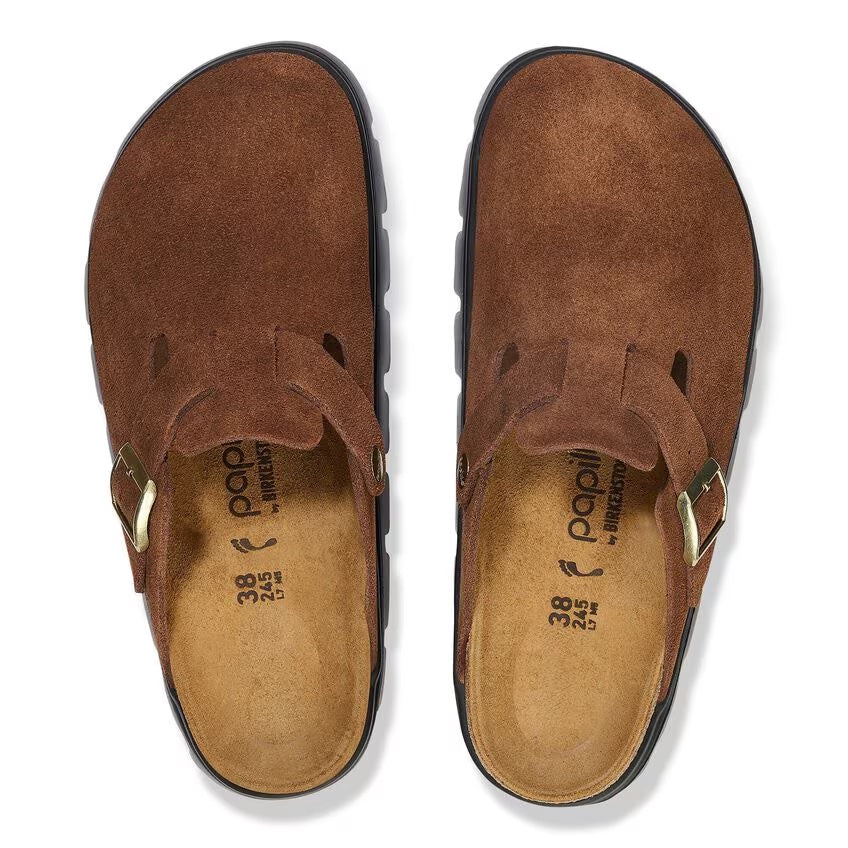 Boston Chunky Suede Clog