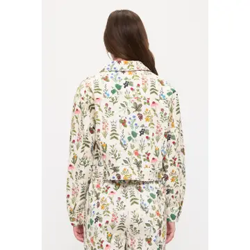 Garden Floral Print Jacket