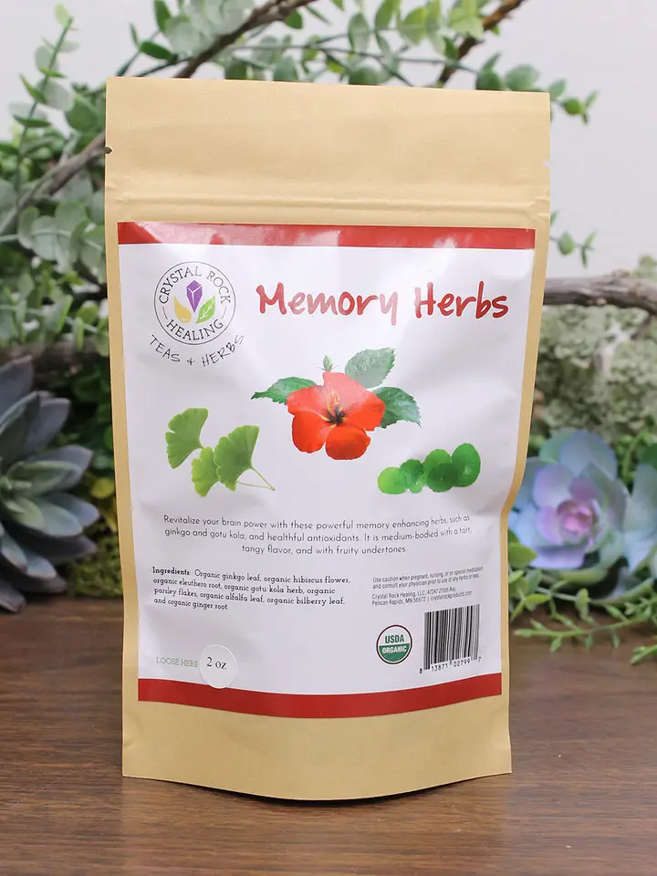Memory Tea Loose Herb Organic