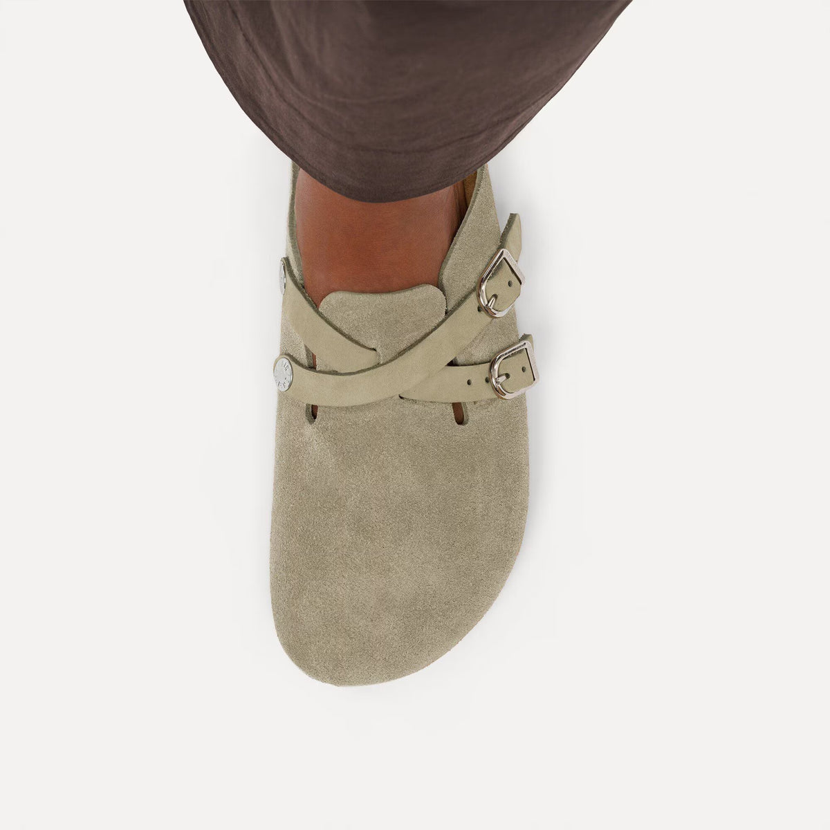 Blair Suede Leather Clog