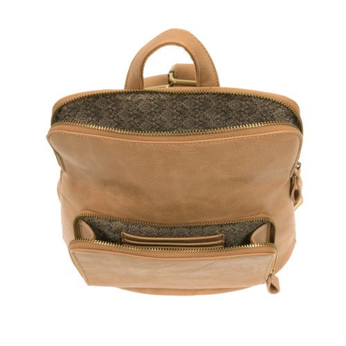 Julia Mini Backpack-Camel