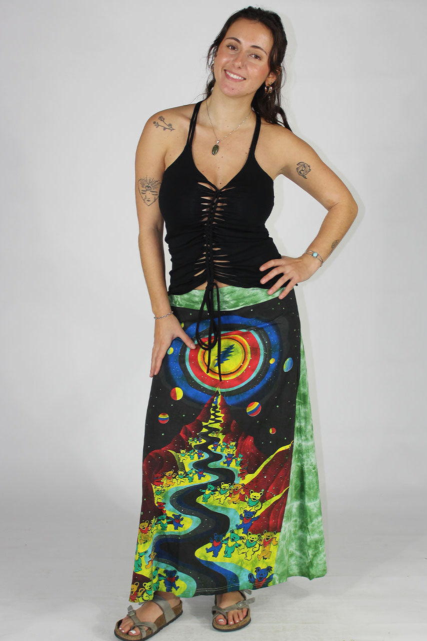 Psychedelic Journey GD Maxi Skirt
